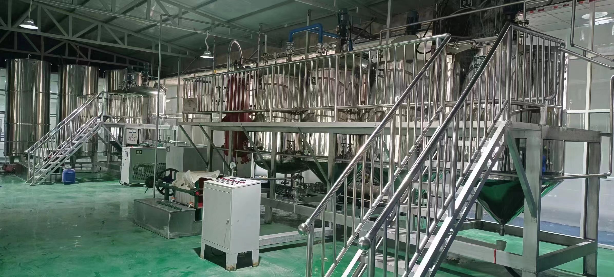 9.胡麻油精煉車間